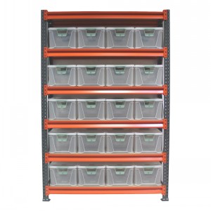 MegaRack Shelving & 20 x Keeeper 20L Clear Box Kit